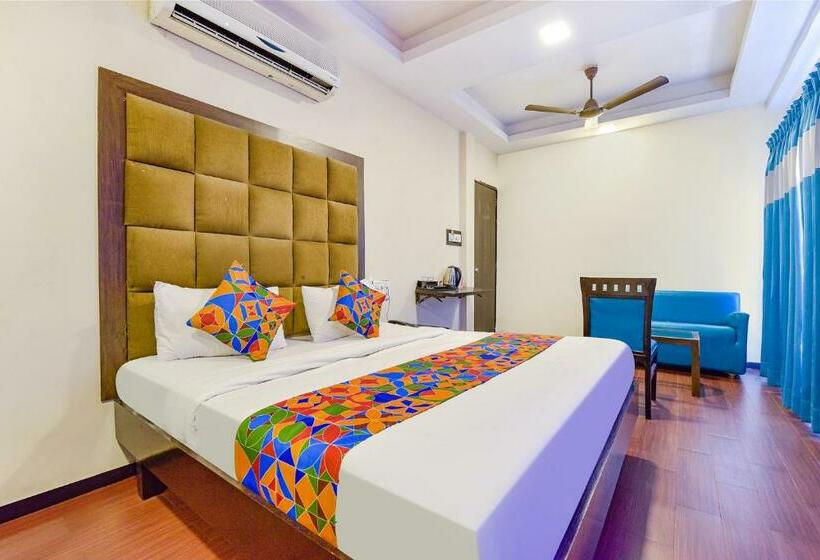 غرفة ديلوكس, Fabhotel Telikos Silver   Amit Nagar