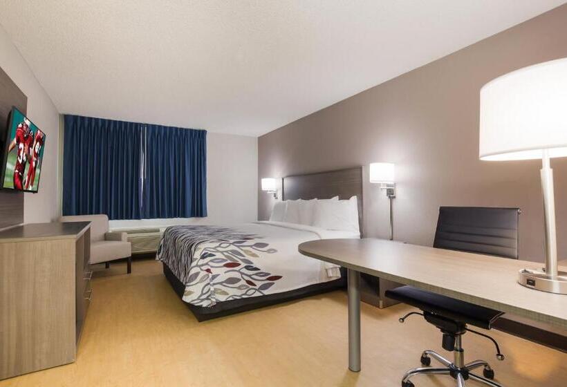 Номер Superior Кровать Кинг, Red Roof Inn Lawrenceburg