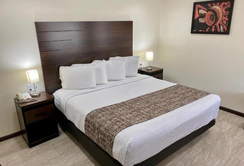 带大床的标准间, Roswell Inn