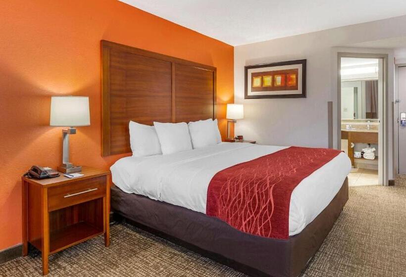 适合残疾人士使用的带超级大床的标准间, Comfort Inn Greensboro  Kernersville