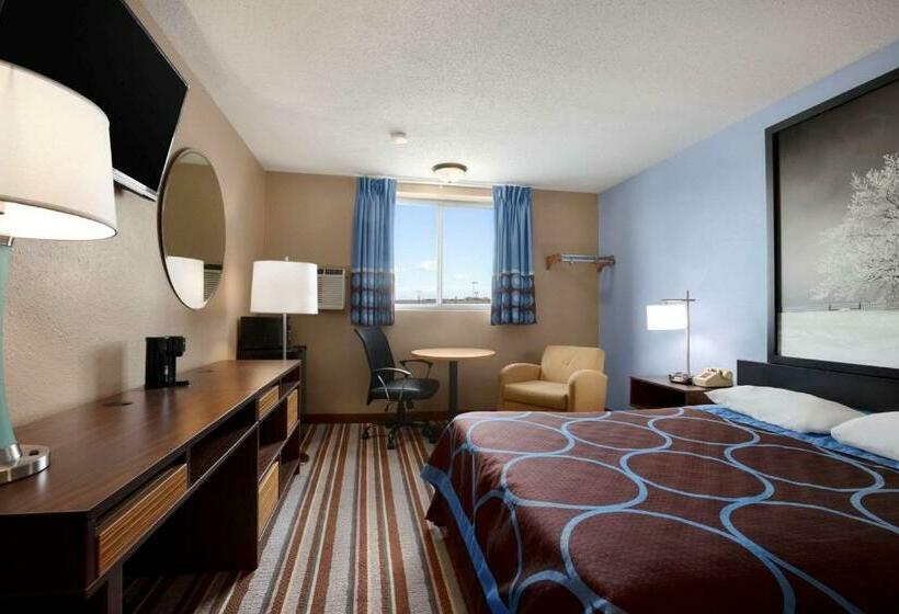 غرفة قياسية سرير كينج, Super 8 By Wyndham Council Bluffs Ia Omaha Ne Area