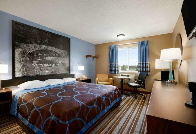 Стандартный Номер Кровать Кинг, Super 8 By Wyndham Council Bluffs Ia Omaha Ne Area