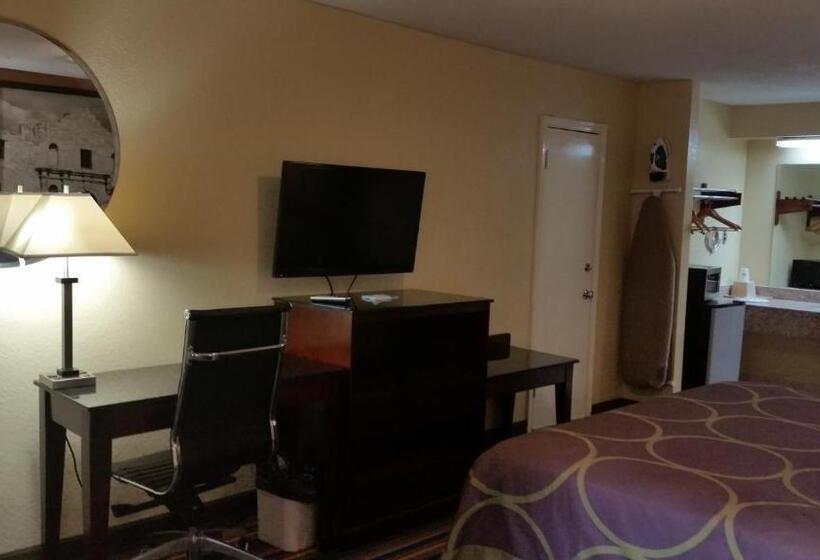 Номер Стандарт Кровать Кинг Адаптированный для Инвалидов, Super 8 By Wyndham Houston West Katy