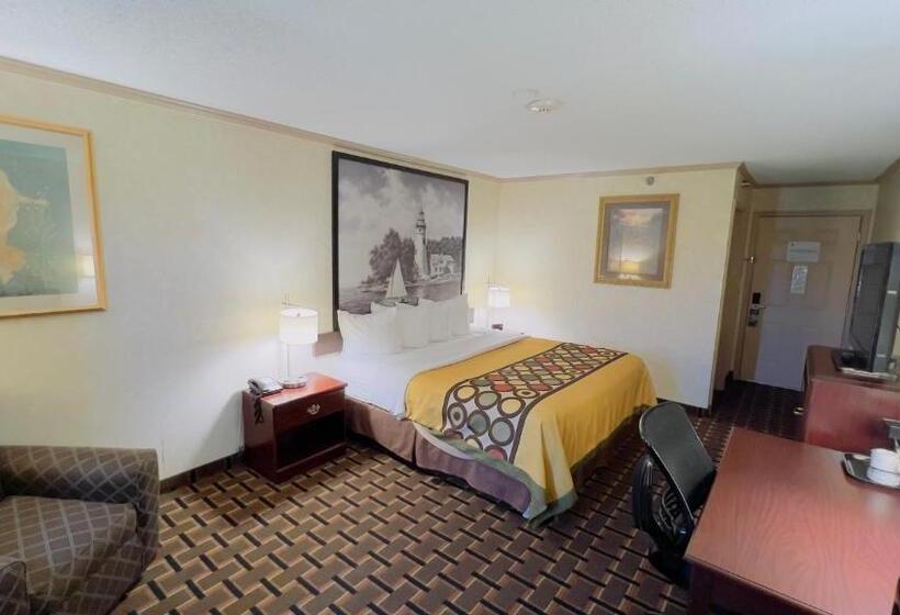 Стандартный Номер Кровать Кинг, Super 8 By Wyndham Maumee Perrysburg Toledo Area