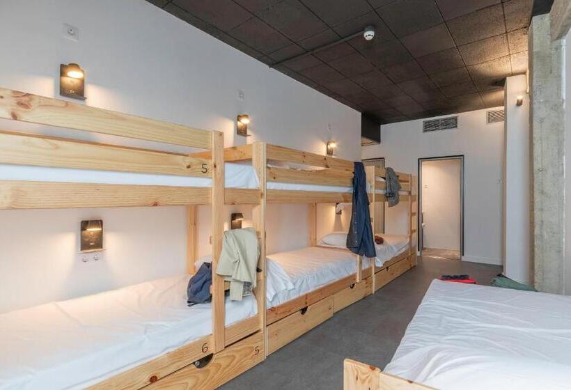 共用房间的床, Ekoos Hostel, Bilbao Eko Hostel