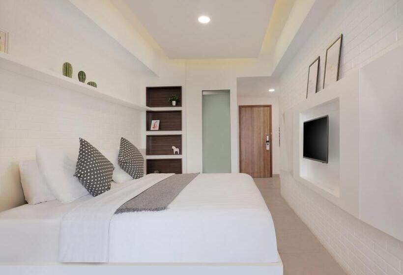 اتاق لوکس با تخت بزرگ, Fika Rooms Tangerang By Skandinavia