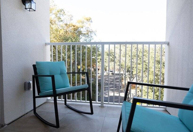 带双人床的标准工作室, Candlewood Suites   Safety Harbor, An Ihg