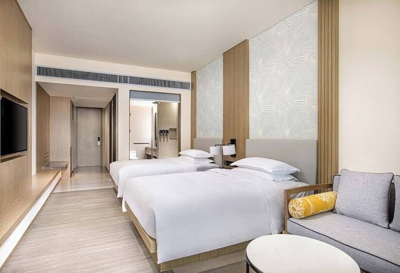 스탠다드 룸 더블 침대 2개, Four Points By Sheraton Wuchuan, Loong Bay