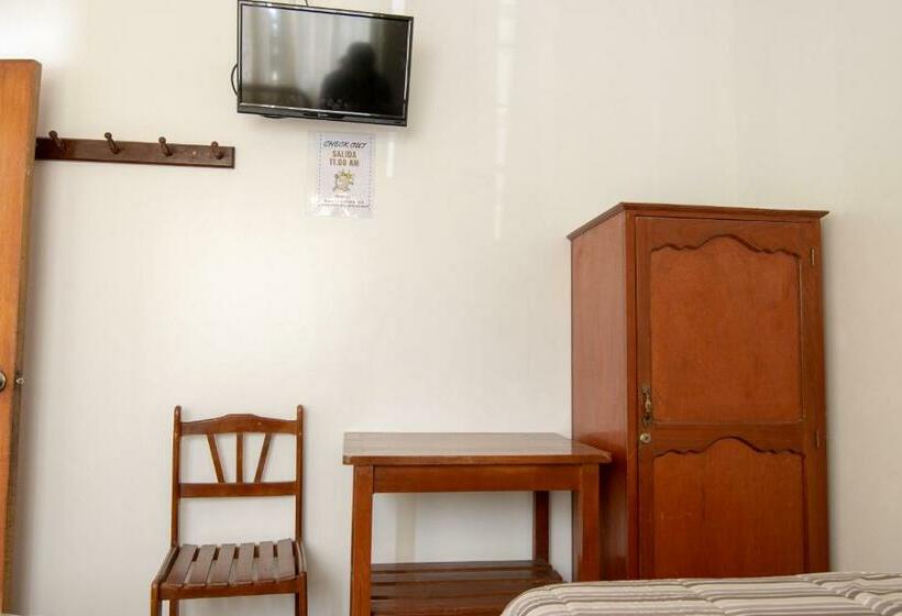 اتاق استاندارد یک تخته با سرویس بهداشتی مشترک, Hostal Roma