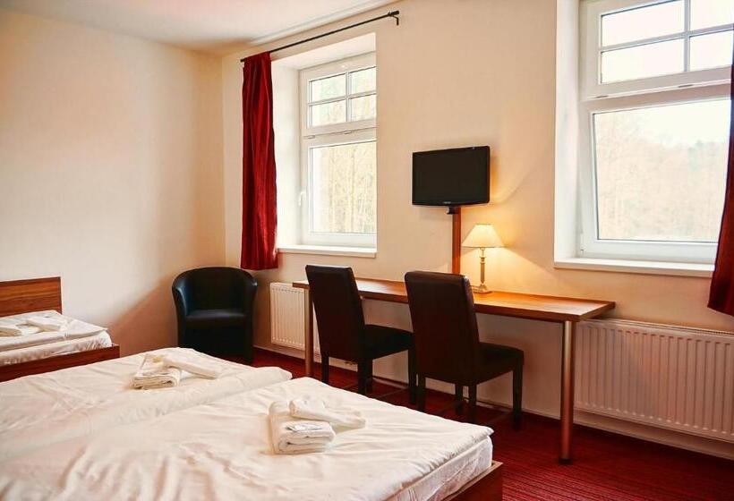 اتاق استاندارد سه نفره, Restaurace A Penzion Zděná Bouda