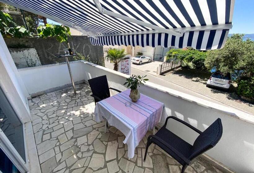 استودیوی استاندارد با چشم‌انداز دریا, Apartments Rako