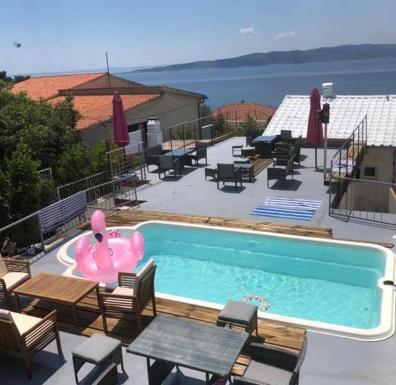 Triple Room Sea View, Apartments Rako