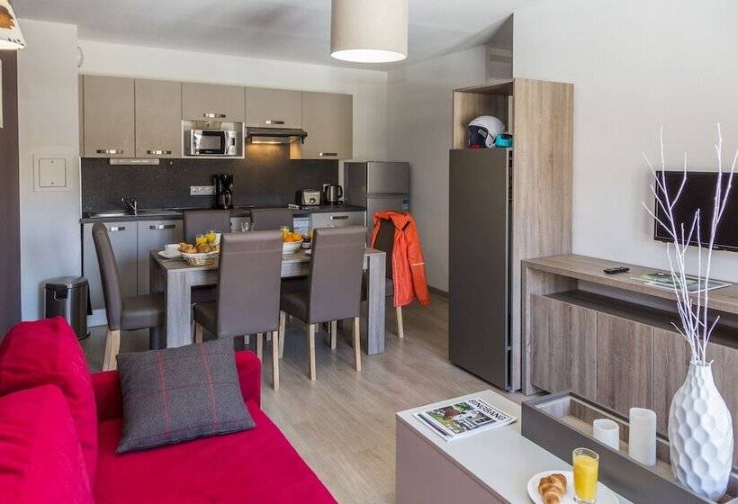 Apartamento 2 Dormitórios, Résidence Prestige Odalys Front de Neige