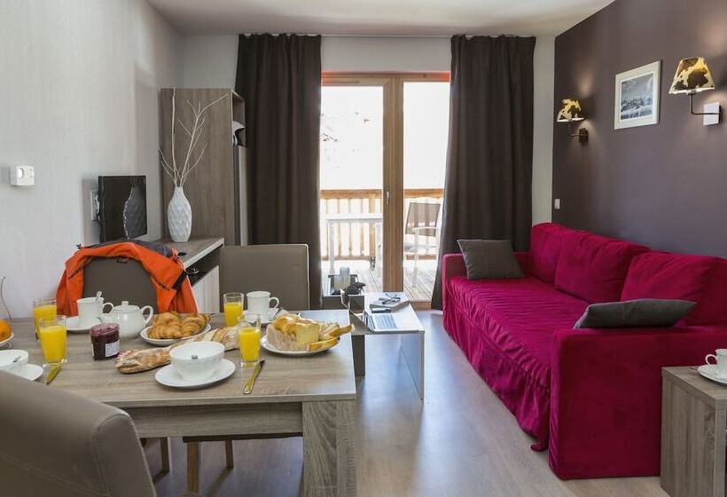 Apartamento Superior 1 Dormitório, Résidence Prestige Odalys Front de Neige
