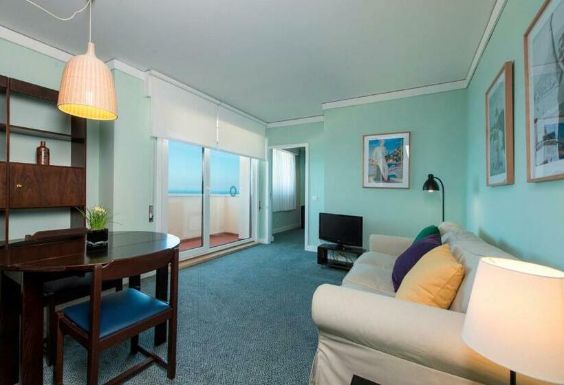آپارتمان سوپریور 1 خوابه با چشم‌انداز دریا, Apartamento Solverde