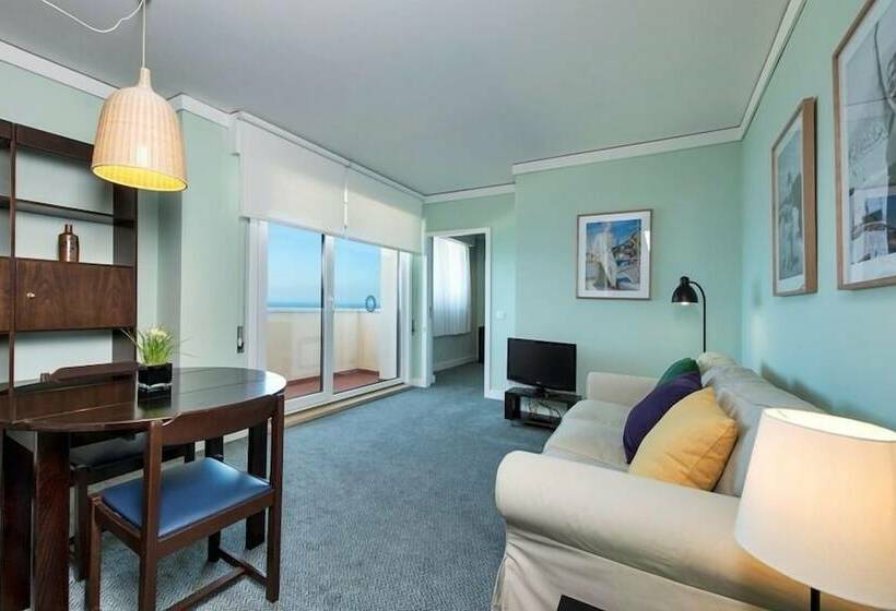 آپارتمان سوپریور 1 خوابه با چشم‌انداز دریا, Apartamento Solverde