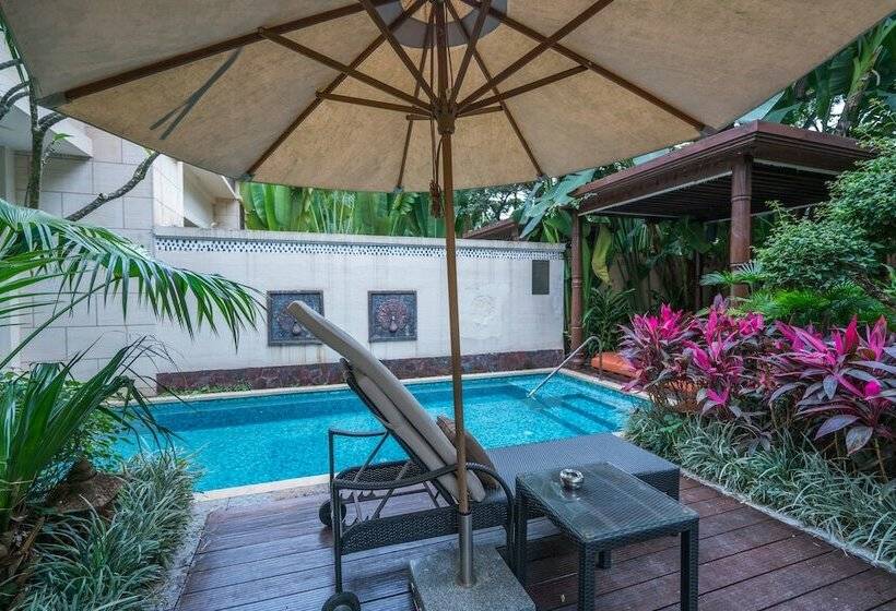 ویلای لوکس 1 خوابه, Wanda Vista Resort Xishuangbanna