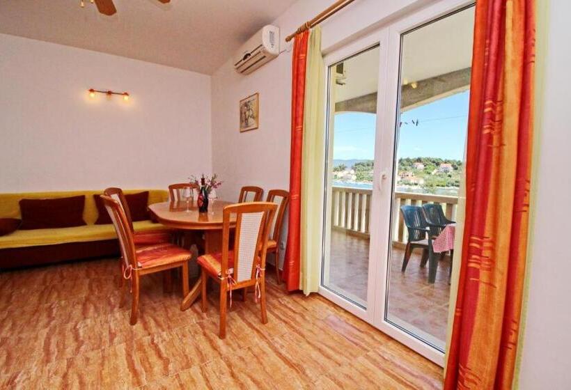 آپارتمان سوپریور 1 خوابه با چشم‌انداز دریا, Apartments Veselka