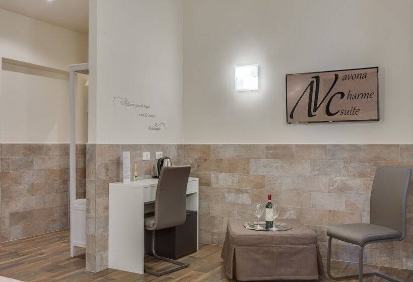 اتاق لوکس سه تخته, Navona Charme Suite