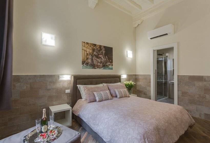 اتاق لوکس سه تخته, Navona Charme Suite