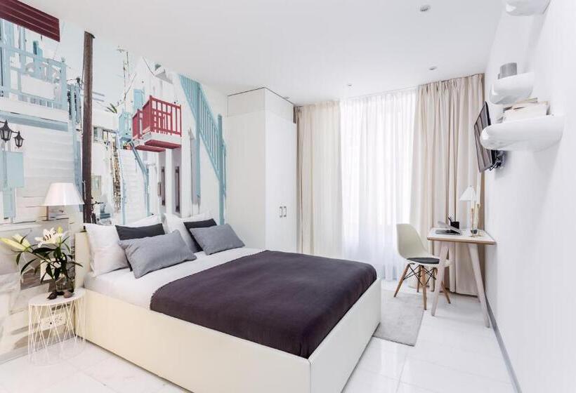 اتاق استاندارد یک تخته با بالکن, VISIONAPARTMENTS Hôtel de Famille