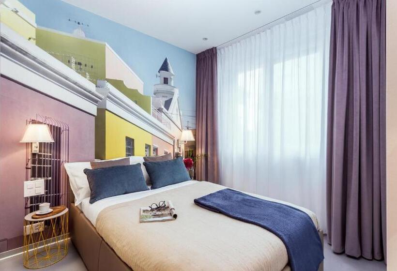 اتاق استاندارد یک تخته با بالکن, VISIONAPARTMENTS Hôtel de Famille