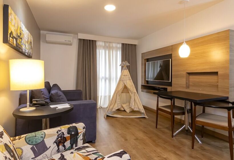침실 1개 수피리어 아파트, Mercure Curitiba 7 De Setembro