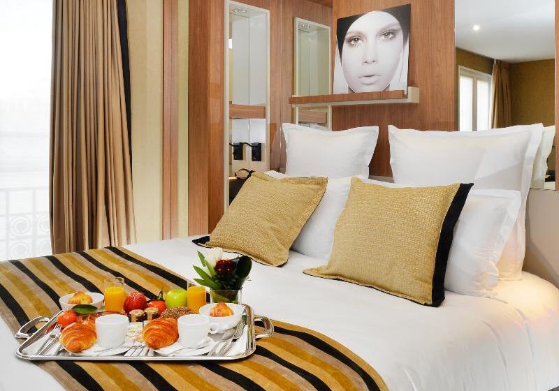 اتاق استاندارد با چشم‌انداز, Hôtel Dalila