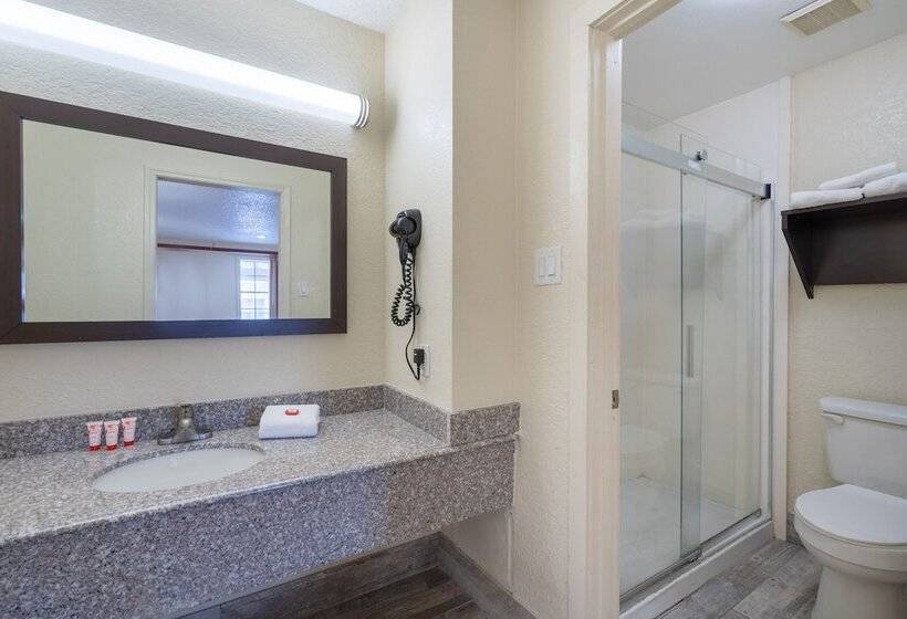 اتاق استاندارد با 2 تخت دوبل, Red Roof Inn Tulsa Airport