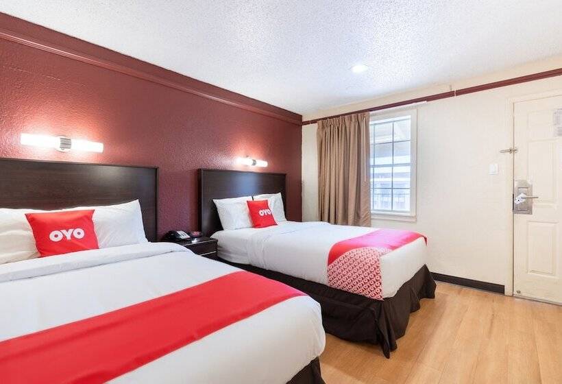 اتاق استاندارد با 2 تخت دوبل, Red Roof Inn Tulsa Airport