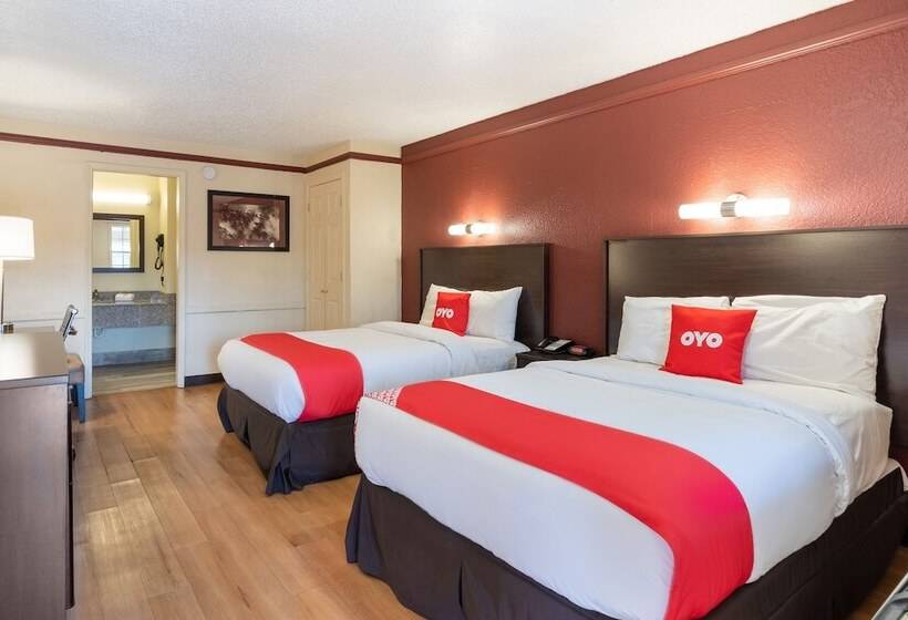 اتاق استاندارد با 2 تخت دوبل, Red Roof Inn Tulsa Airport