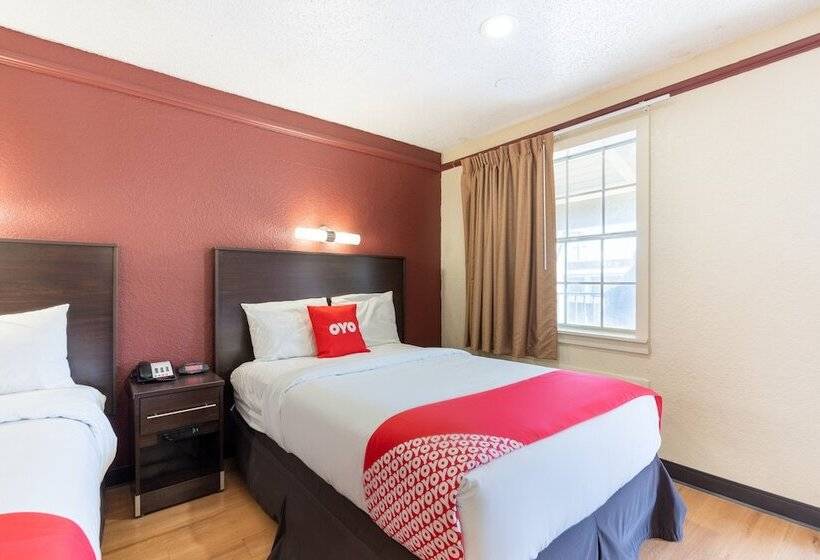 اتاق استاندارد با 2 تخت دوبل, Red Roof Inn Tulsa Airport