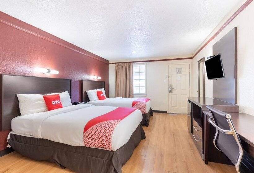 اتاق استاندارد با 2 تخت دوبل, Red Roof Inn Tulsa Airport
