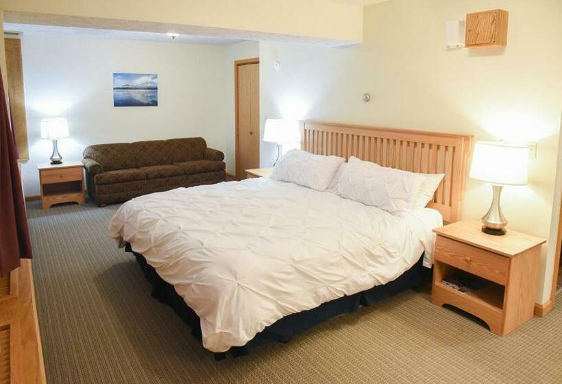 장애인을 위한 킹사이즈 침대 스탠다드 룸, Sugarloaf Inn