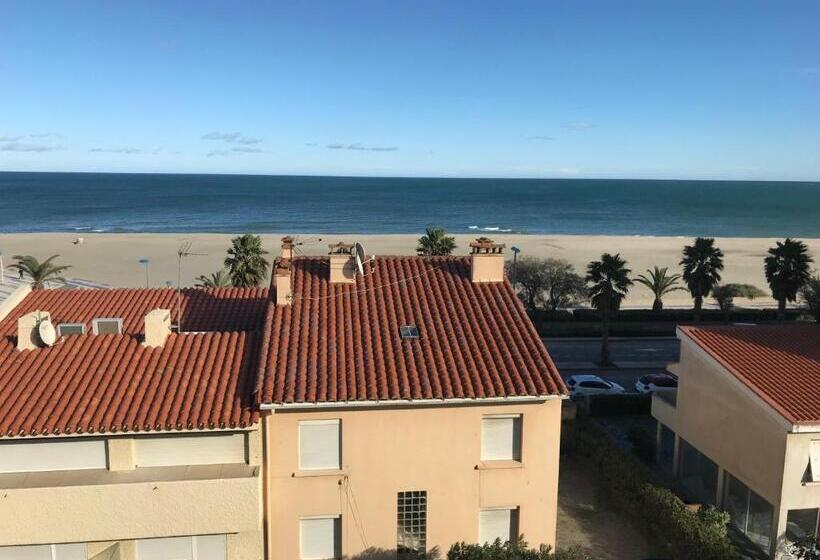 Triple Room Sea View, Le Regina Hôtel Et Restaurant Canet Plage