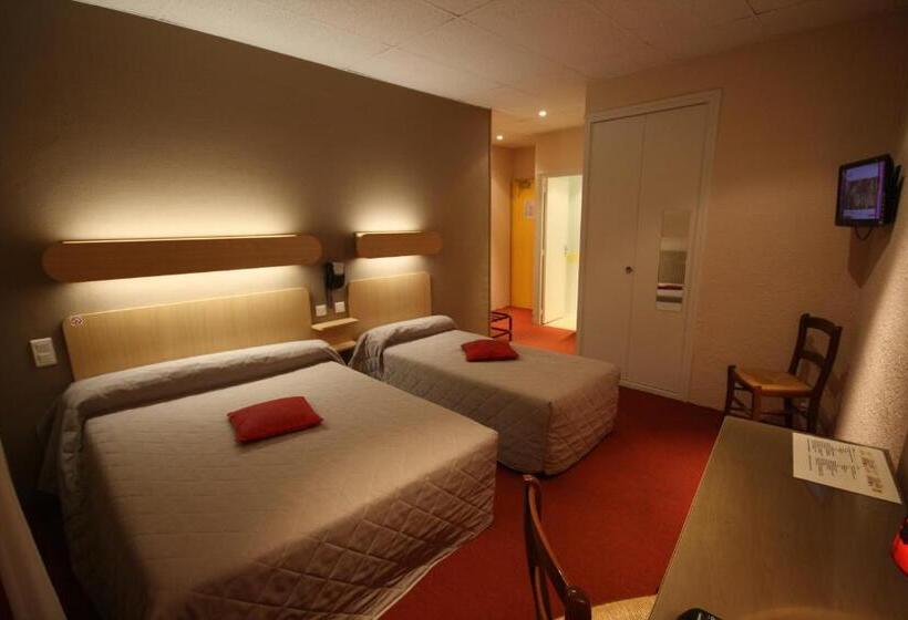 Номер Стандарт Трехместный, Logis Hotel L Ange Couronne