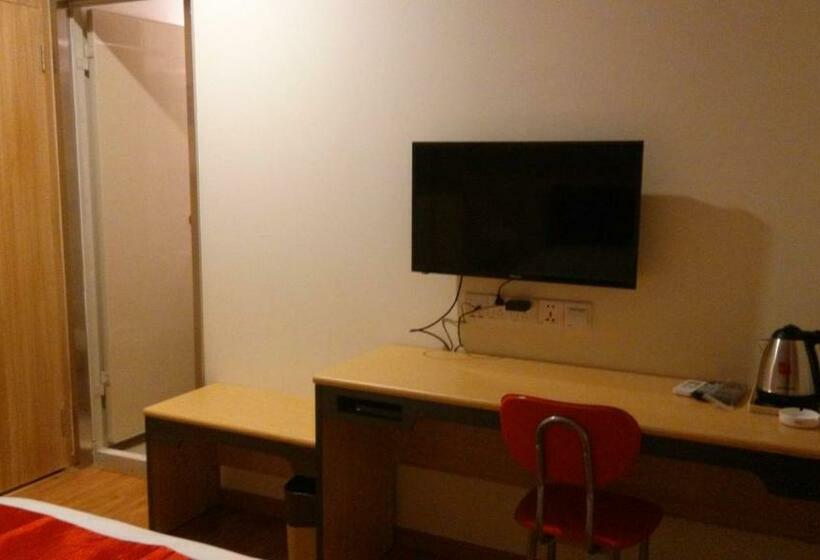 Номер Superior, Thank Inn Chain Hotel Jiangxi Fuzhou Linchuan District Laowuhuang Palace Bus Station