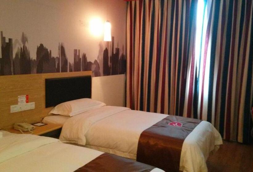 Номер Стандарт, Thank Inn Chain Hotel Jiangxi Fuzhou Linchuan District Laowuhuang Palace Bus Station
