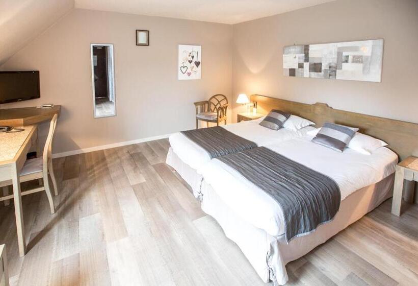 Четырехместный Номер Стандарт, Logis Hôtel La Grassinais Saint Malo