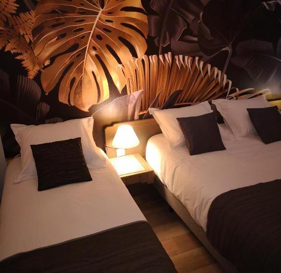 Трехместный Номер Классика, Logis Hôtel La Grassinais Saint Malo
