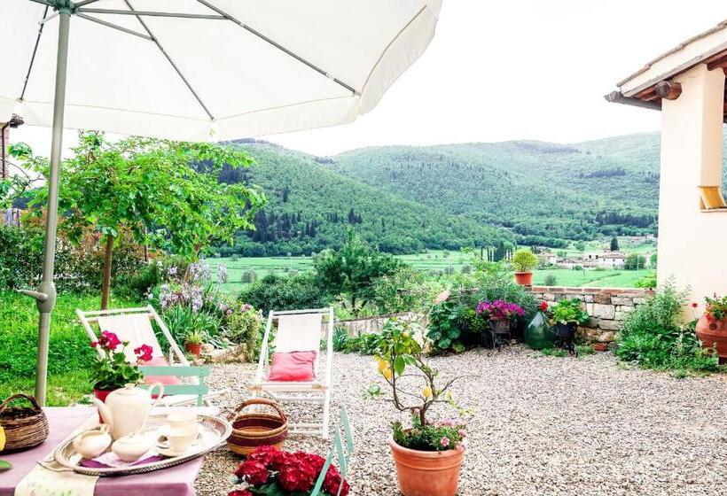 Standard room with outdoor bath, Bioagriturismo Podere Montisi