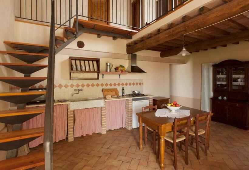 ２ベッドルームデラックスアパートメント, Agriturismo Bio Podere Doganelle