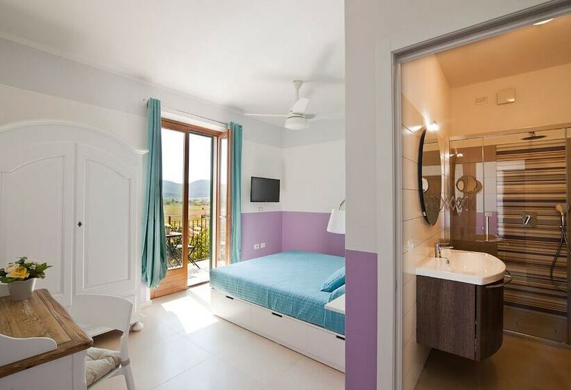 Апартаменты Deluxe 1 Спальня, Poggiolivi Agriturismo Bio In Maremma
