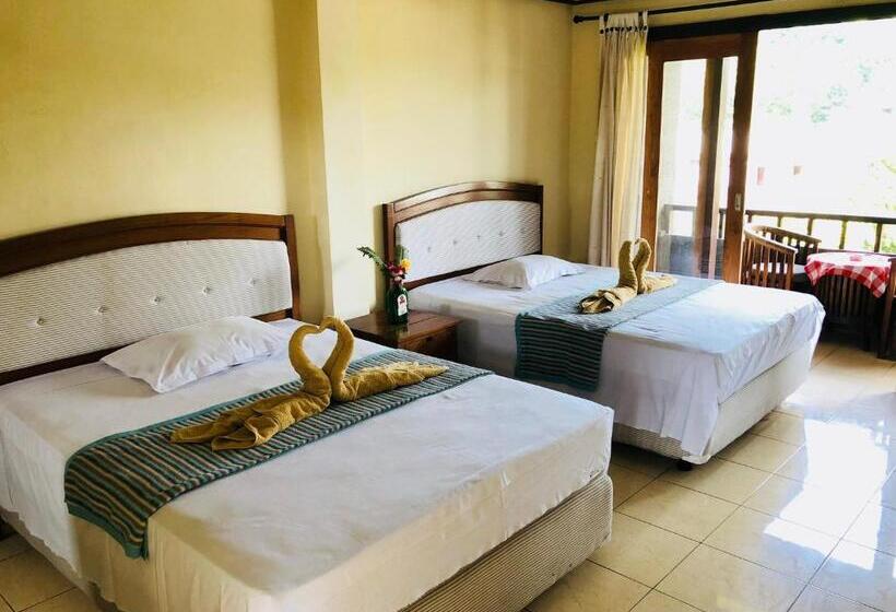 Номер Deluxe Вид на Море, Padangbai Beach Inn