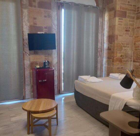 디럭스 룸 측면 바다 전망, Chios City Inn