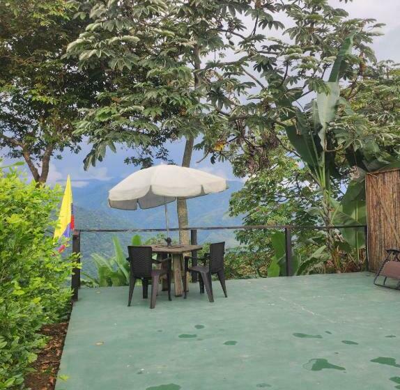 اتاق استاندارد با بالکن, Y Restaurante Mirador Aires De La Sierra, Minca