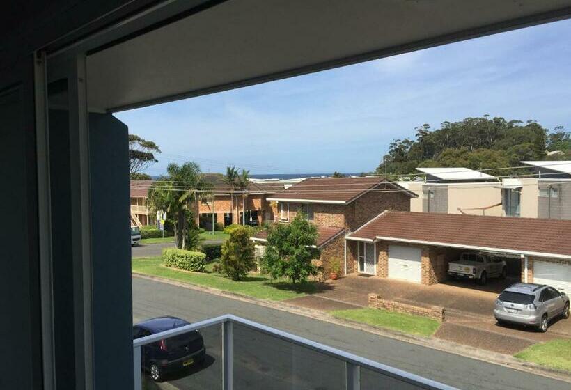 침실 1개 바다 전망 아파트, Aquarius Apartments Mollymook