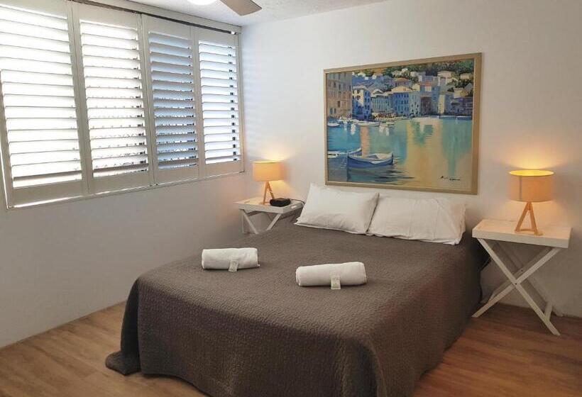 침실 2개 바다 전망 아파트, Casablanca Beachfront Apartments