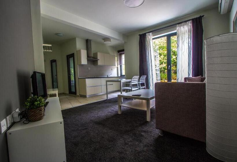 Апартаменты 1 Спальня с Террасой, Family Hotel Friends Villa