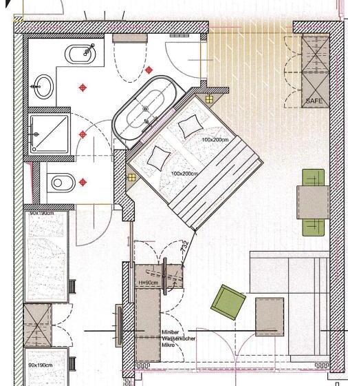 Люкс 2 Спальни, Familienhotel Trebesingerhof